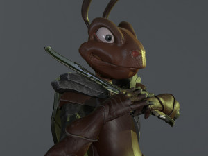 ant soldier 3D Model