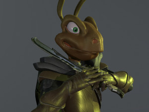 ant soldier 3D Model