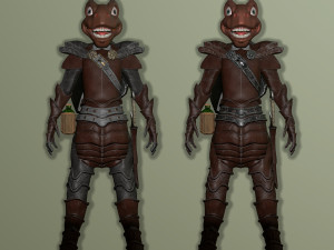 ant soldier 3D Model