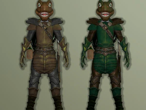 żołnierz-mr&oacute;wka Model 3D