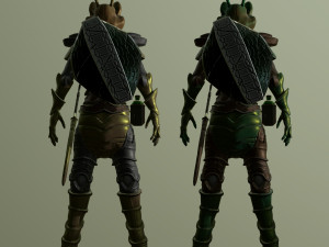 ant soldier 3D Model