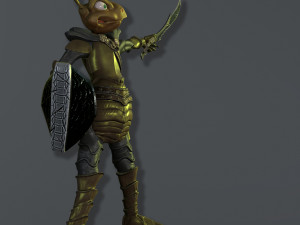 ant soldier 3D Model