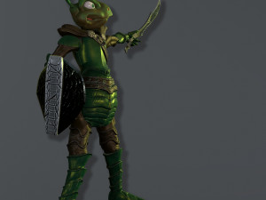 ant soldier 3D Model