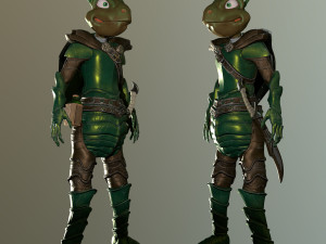 ant soldier 3D Model