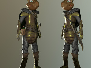 ant soldier 3D Model