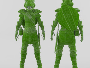 ant soldier 3D Model