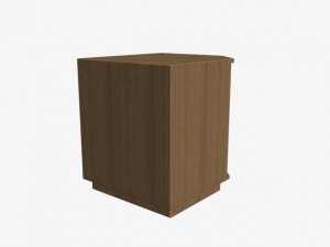 tv tables with two glass doors Modèle 3D