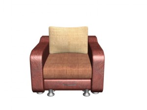 leather chair Model 3D