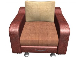 leather chair Model 3D