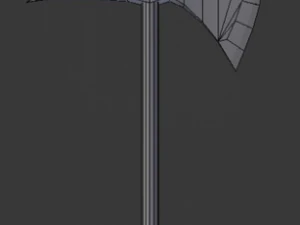 battle axe 3D Model