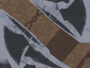battle axe 3D Model