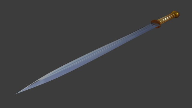 gladius 3D Model .c4d .max .obj .3ds .fbx .stl .blend 