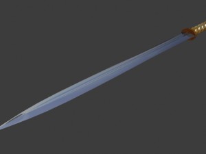 gladius 3D 모델