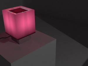 sangen lamp 3D Модель
