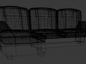 kivik couch 3D 모델