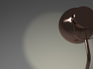 hektar standing lamp Model 3D