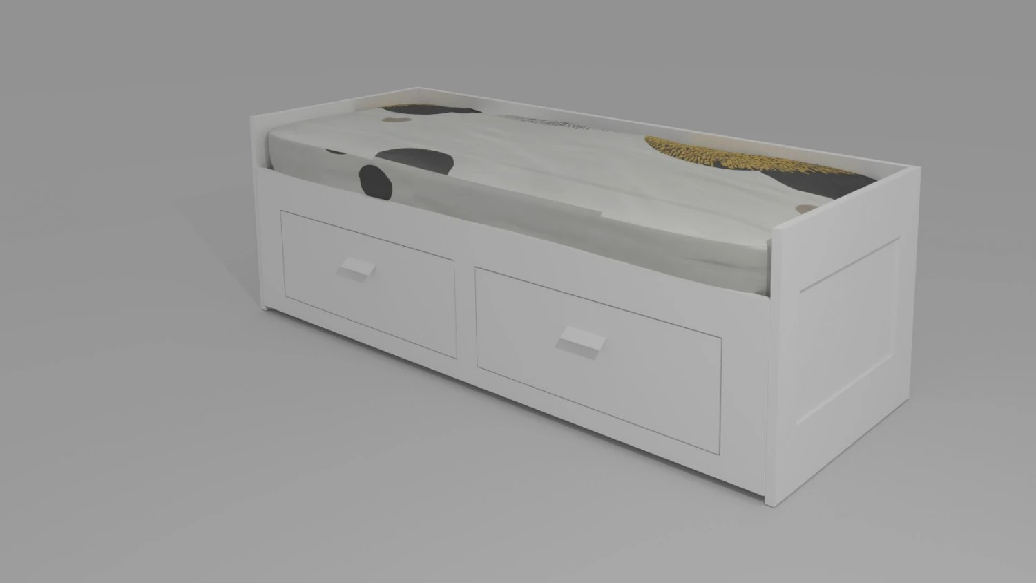 brimnes divan 3D Model .c4d .max .obj .3ds .fbx .stl .blend 
