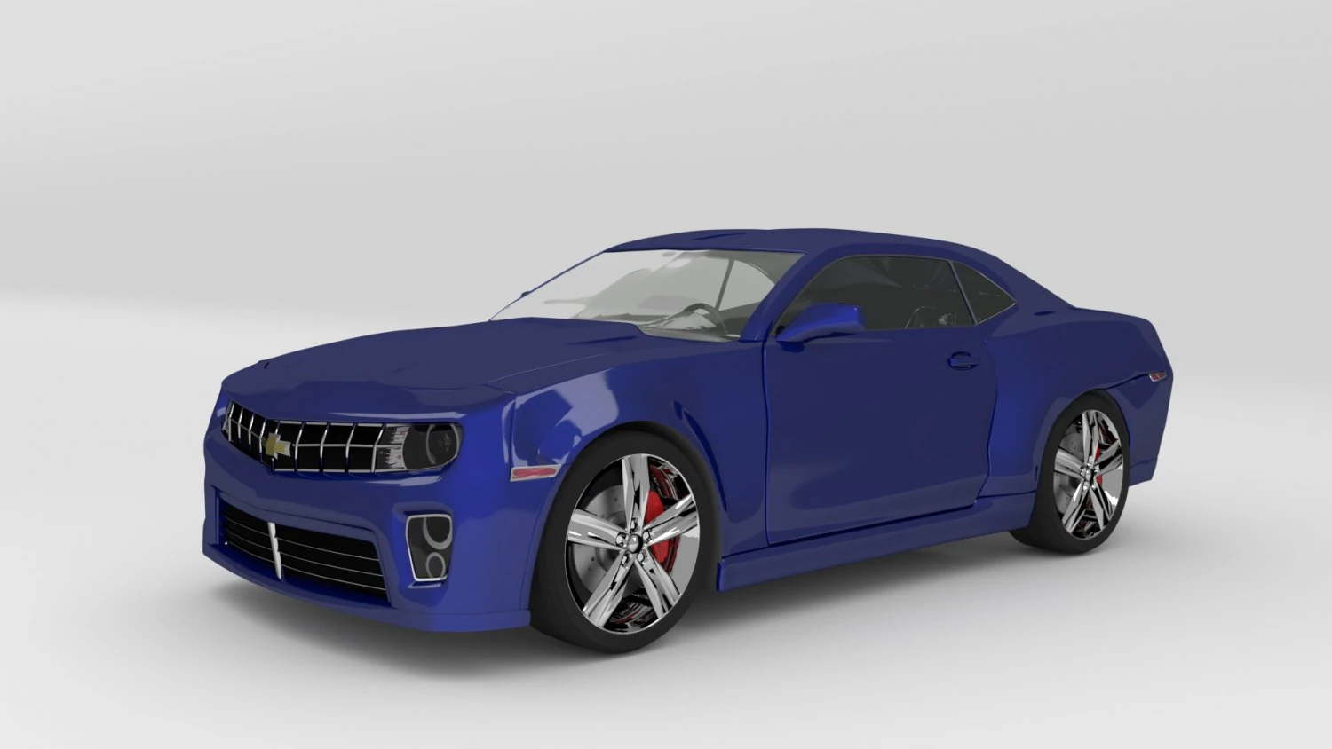 chevrolet camaro 3D Model .c4d .max .obj .3ds .fbx .stl .blend 