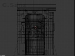 aircraft door 3D 模型