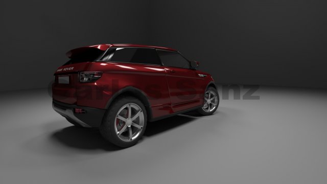 range rover evoque 3D मॉडल .c4d .max .obj .3ds .fbx .stl .blend 