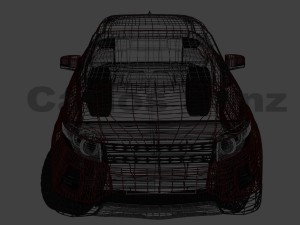 range rover evoque 3D मॉडल