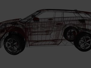 range rover evoque 3D मॉडल