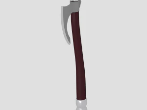 medieval battle axe 3D Model