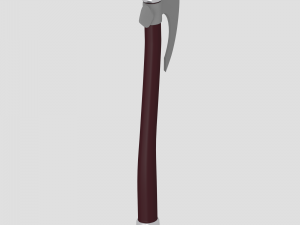 medieval battle axe Model 3D