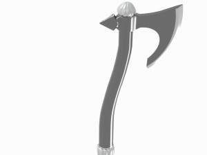 medieval battle axe 3D Модель