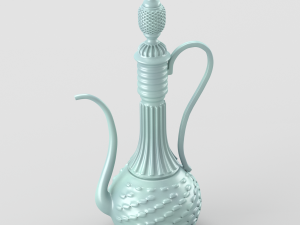 shiny oriental jar 3Dモデル