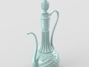 shiny oriental jar 3D Модель