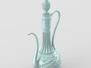 shiny oriental jar 3D Model