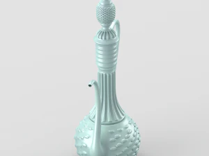 shiny oriental jar 3D Model