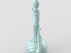 shiny oriental jar 3D Модель