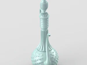 shiny oriental jar 3D Model