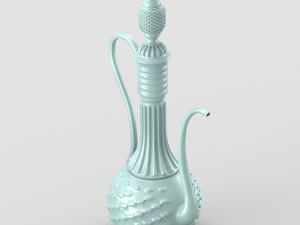 shiny oriental jar 3D Модель