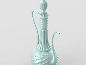 shiny oriental jar 3D Model