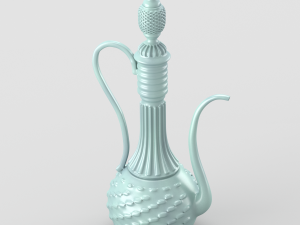 shiny oriental jar 3D Модель