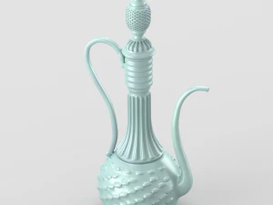 shiny oriental jar 3D Model