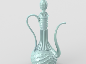 shiny oriental jar 3D Модель