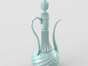 shiny oriental jar 3D Модель