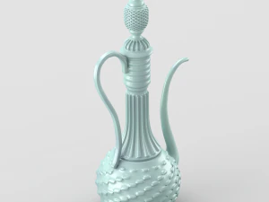 shiny oriental jar 3D Model