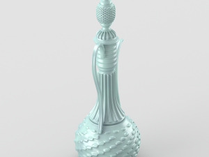 shiny oriental jar 3D Модель