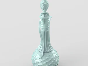 shiny oriental jar 3D Model