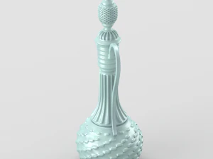shiny oriental jar 3D Model