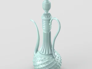 shiny oriental jar 3D Model
