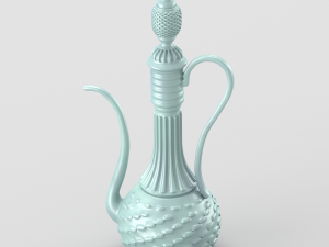 shiny oriental jar 3D Модель