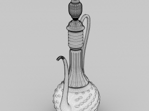 shiny oriental jar 3D Модель