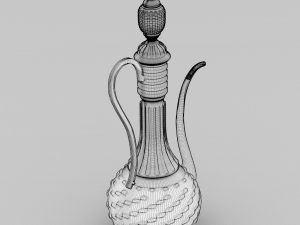 shiny oriental jar 3D Модель