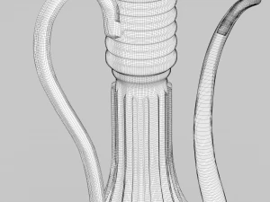 shiny oriental jar 3D Model